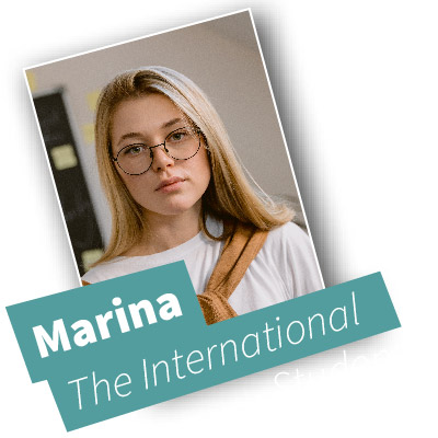 Image of Student Persona, Marina